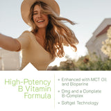 Irwin Naturals Mega B-Complex packaging dimensions