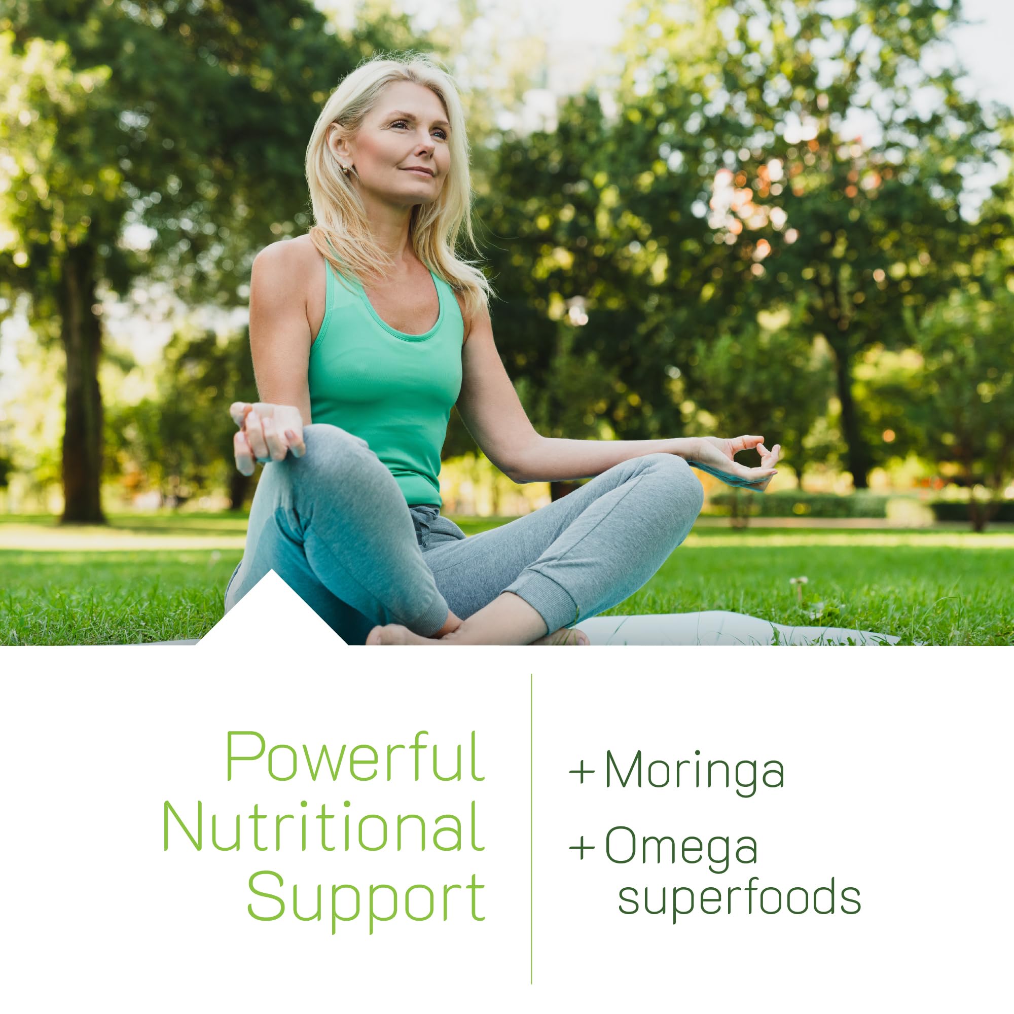 Irwin Naturals Mighty Moringa Omega 3-6-9 Supplement soft-gel close-up