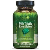 Irwin Naturals Milk Thistle Liver Support soft-gels front view