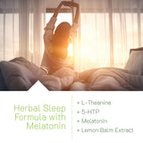 Irwin Naturals Power to Sleep PM Gummies with a glass of water