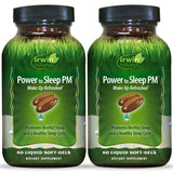Irwin Naturals Power to Sleep PM Sleep Aid 60 Count soft-gel front view