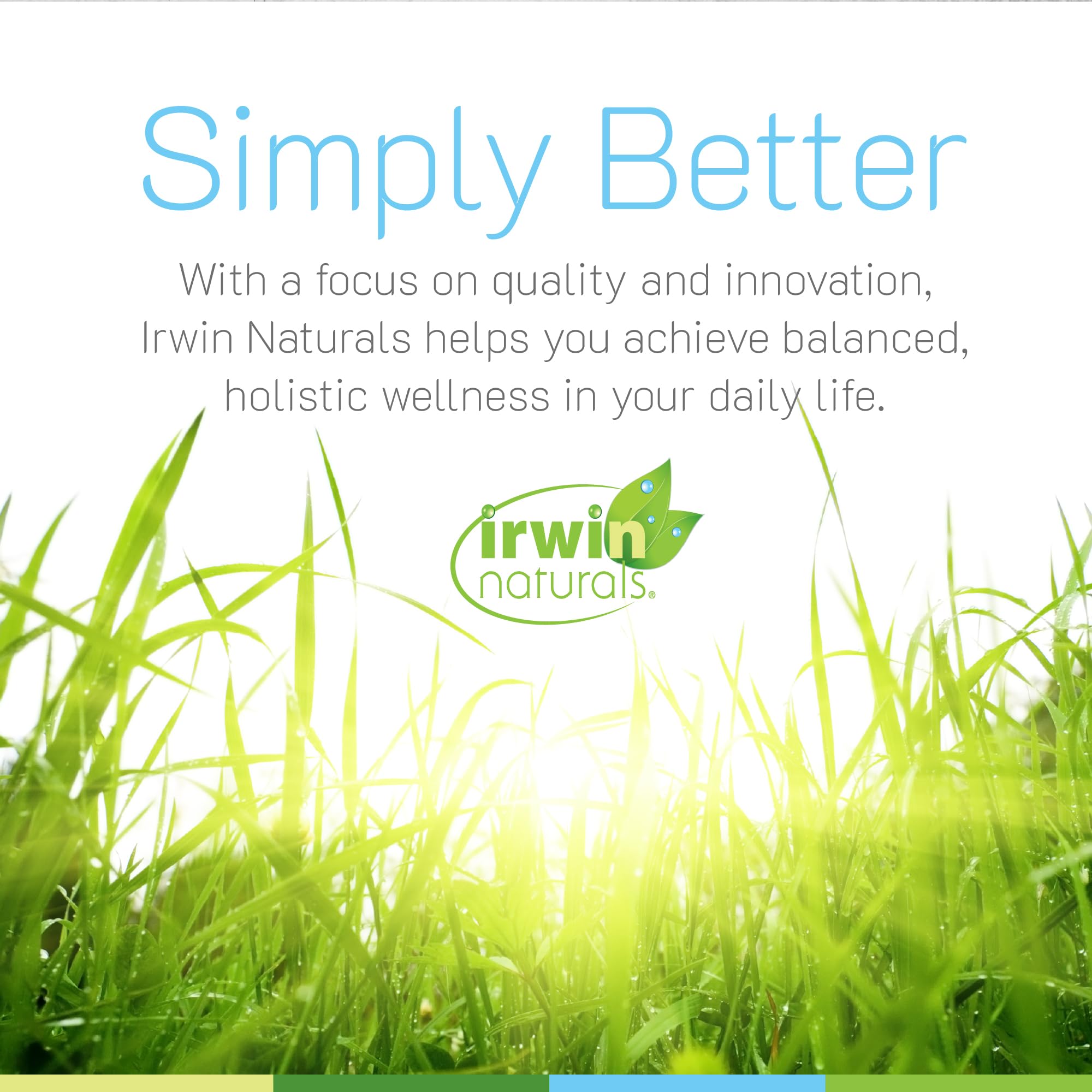 Irwin Naturals Stress-Defy Daily Stress Support soft-gels with water