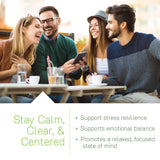Irwin Naturals Stress-Defy Gummies showing individual gummy