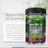 Irwin Naturals Stress-Defy Gummies with natural ingredients