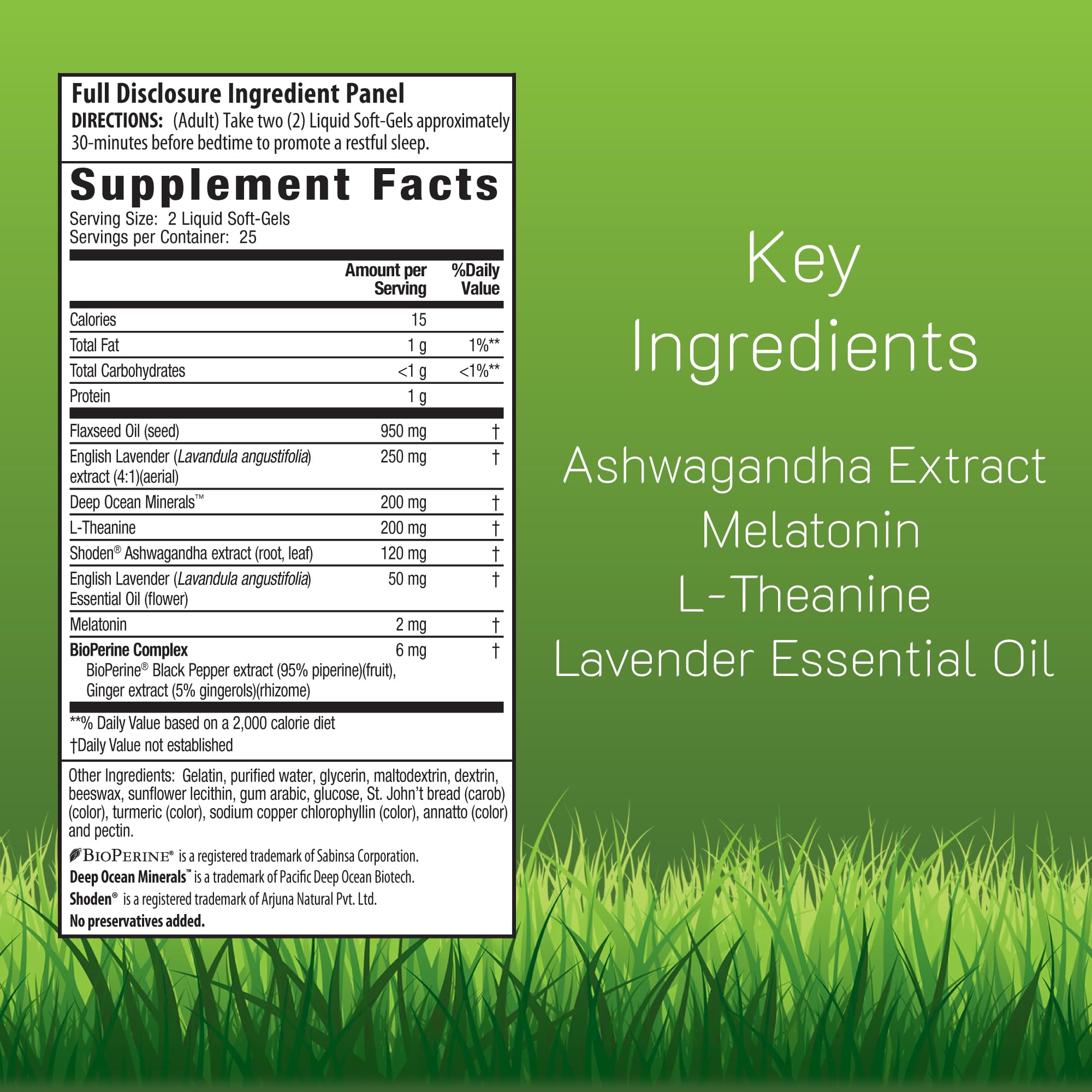 Irwin Naturals Stress-Defy Sleep PM soft-gel capsules close-up