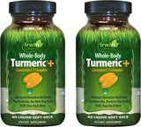 Irwin Naturals Whole-Body Turmeric+ 300mg Liquid Soft-Gels front view