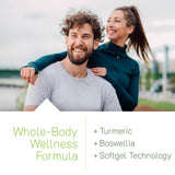 Irwin Naturals Whole-Body Turmeric+ 300mg Liquid Soft-Gels side view