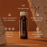 Isagenix Adaptogen Elixir ingredients list on packaging