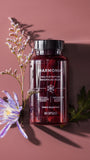 Isagenix Harmonia Menopause Support 60 Capsules with a measuring spoon