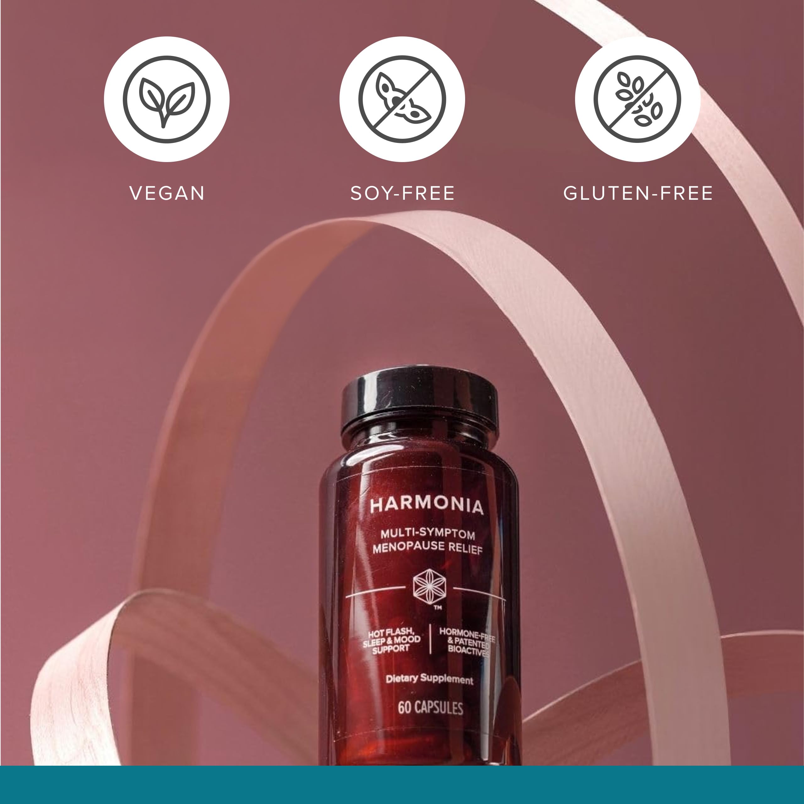 Isagenix Harmonia Menopause Support 60 Capsules with packaging
