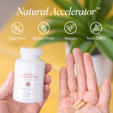 Isagenix Natural Accelerator Fat Burner 60 Capsules back view