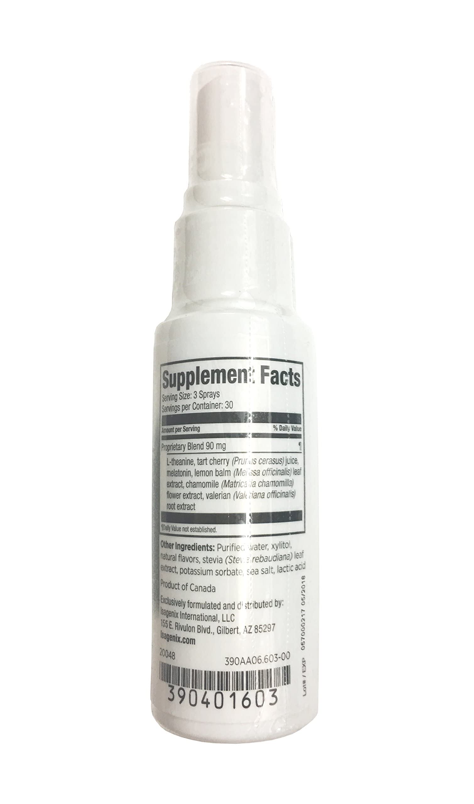 Isagenix & Renewal Balm packaging side view