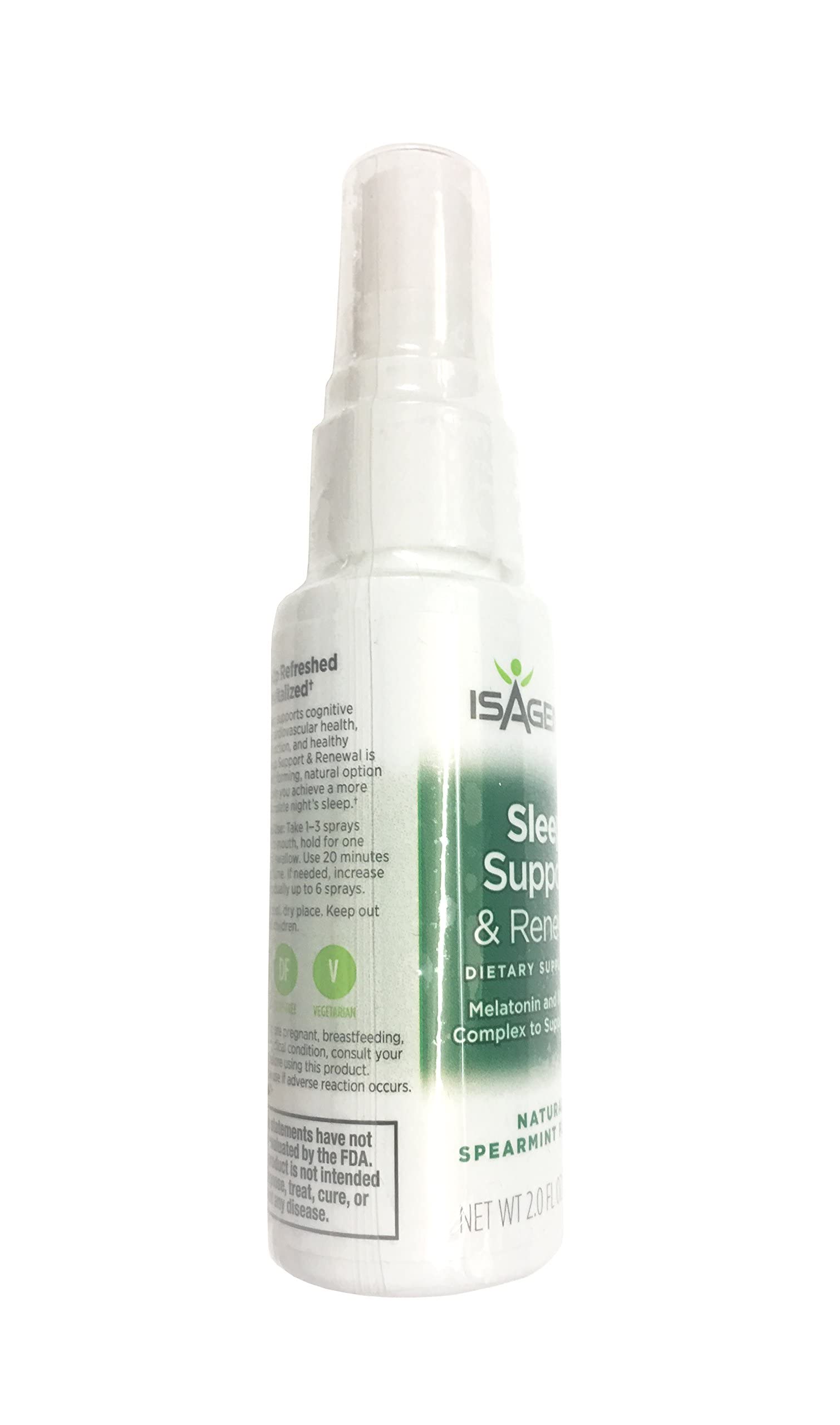 Isagenix & Renewal Balm with ingredients displayed