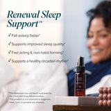 Isagenix Renewal Melatonin Spray 2 Fl Oz back view with ingredients