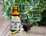 Island Nutrition Oregano Oil Capsules on a wooden table