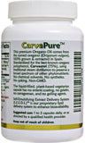 Island Nutrition Oregano Oil Capsules showing serving size