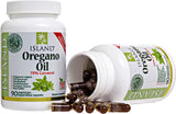Island Nutrition Oregano Oil Capsules with ingredients list