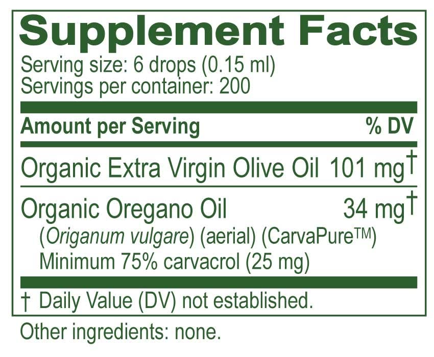 Island Nutrition Organic Oregano Oil Drops 100g lifestyle scene