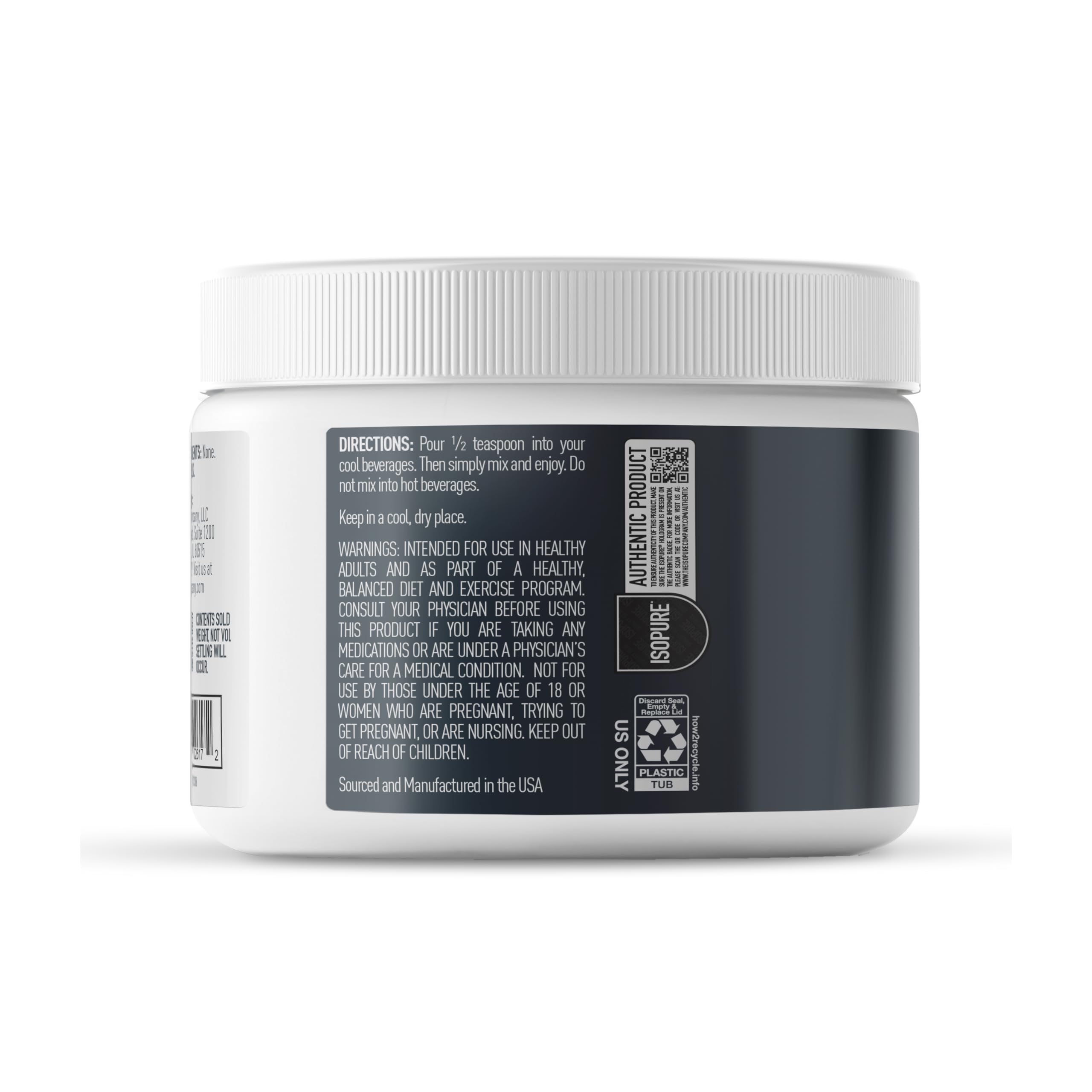 Isopure Bovine Colostrum Powder 90g lifestyle scene