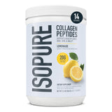 Isopure Collagen Peptides 20g Grass-Fed Lemonade Flavour front view