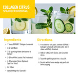 Isopure Collagen Peptides 20g Grass-Fed Lemonade Flavour with smoothie