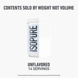Isopure Collagen Peptides nutritional information
