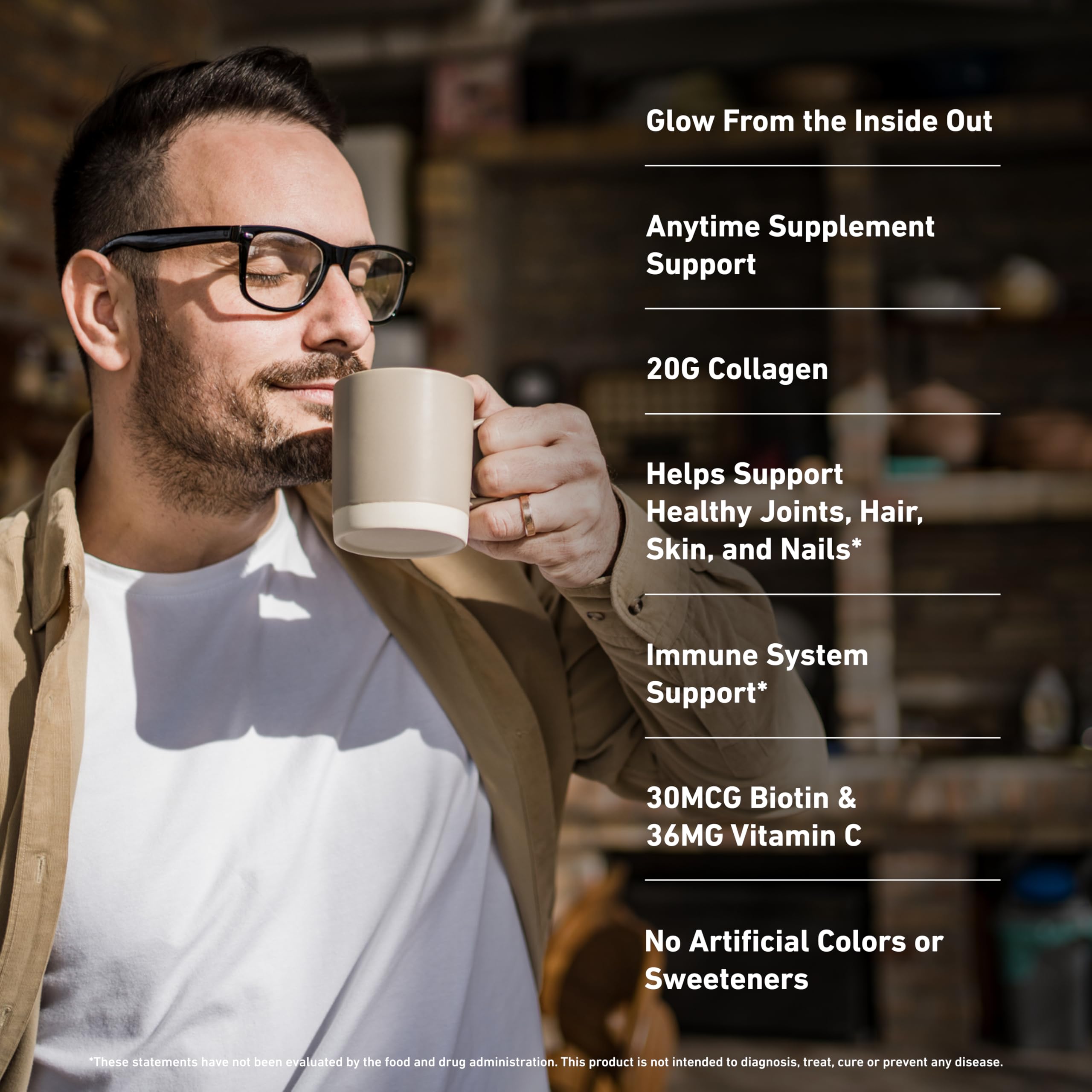 Isopure Collagen Peptides powder mixed in a smoothie