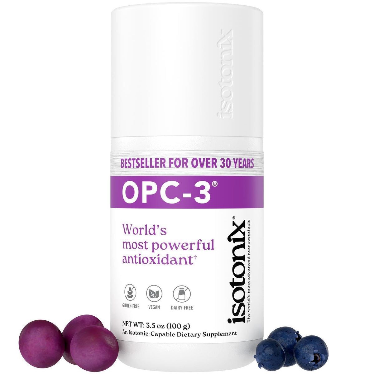 Isotonix Antioxidant Supplement front view with packaging