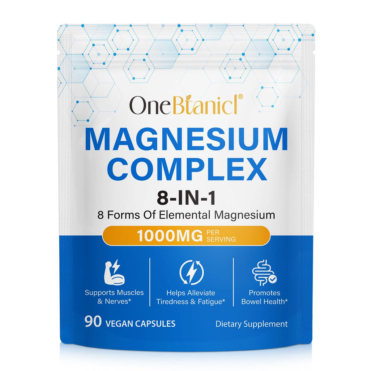ISUNRISE Magnesium Complex 1000mg front view packaging