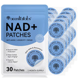 ISUNRISE NAD+ Patches 30 Count packaging front view