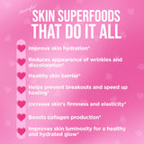 It Girl Vitamins Skin Gummies showing serving size