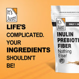 It's Just! Inulin Prebiotic Powder close-up of chicory root