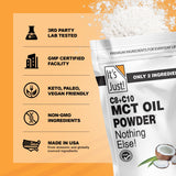 It's Just! MCT Oil Powder 680g nutritional information