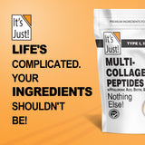 It's Just! Multi-Collagen Powder 567g nutritional information