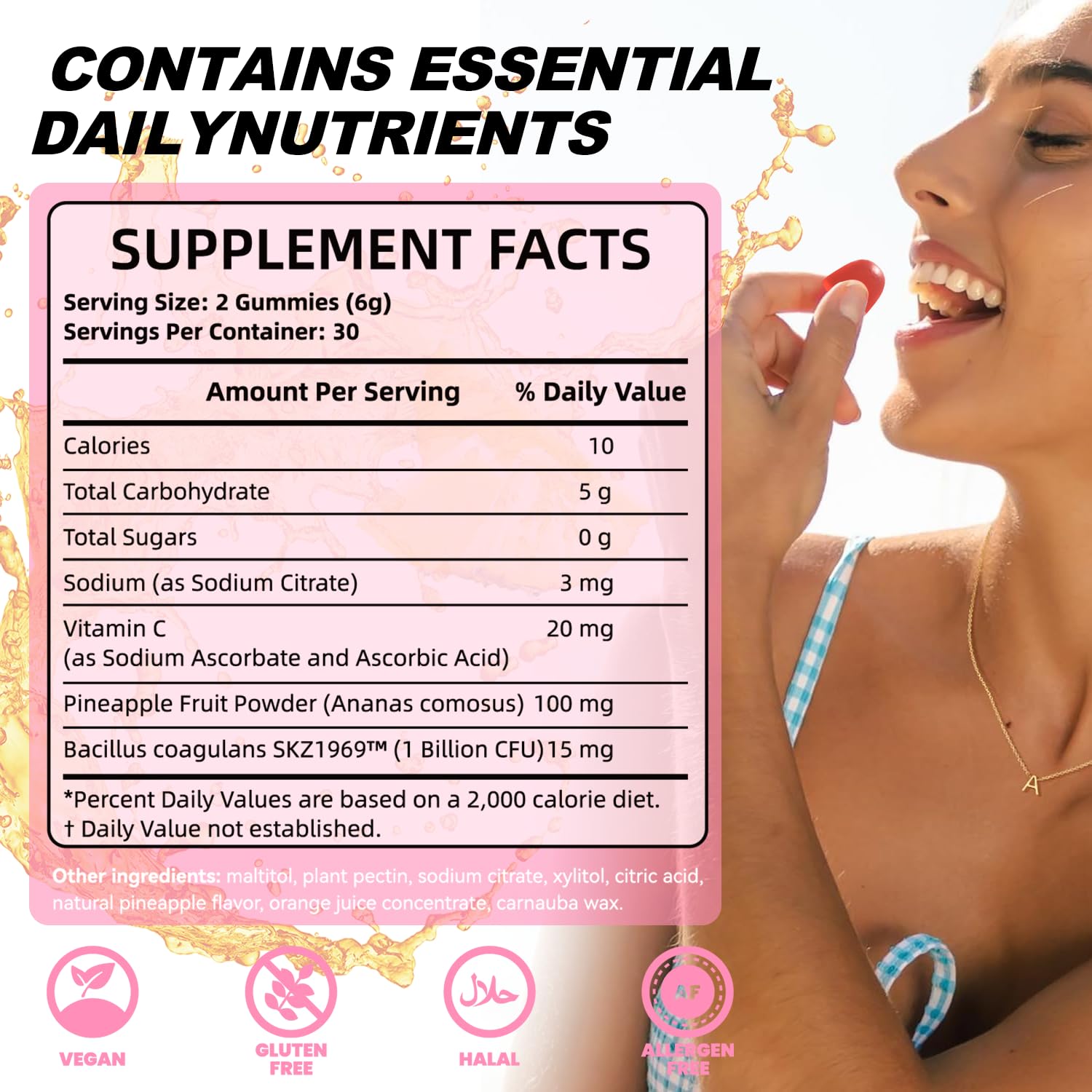 Itiban Dual-Action Wellness Gummies for Women gummies in a bowl