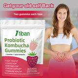 Itiban Kombucha Gummies displayed in a bowl