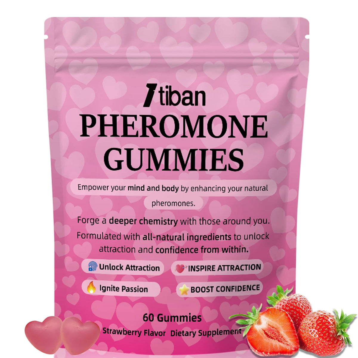 Itiban Women's Vitality Gummies front view with packaging
