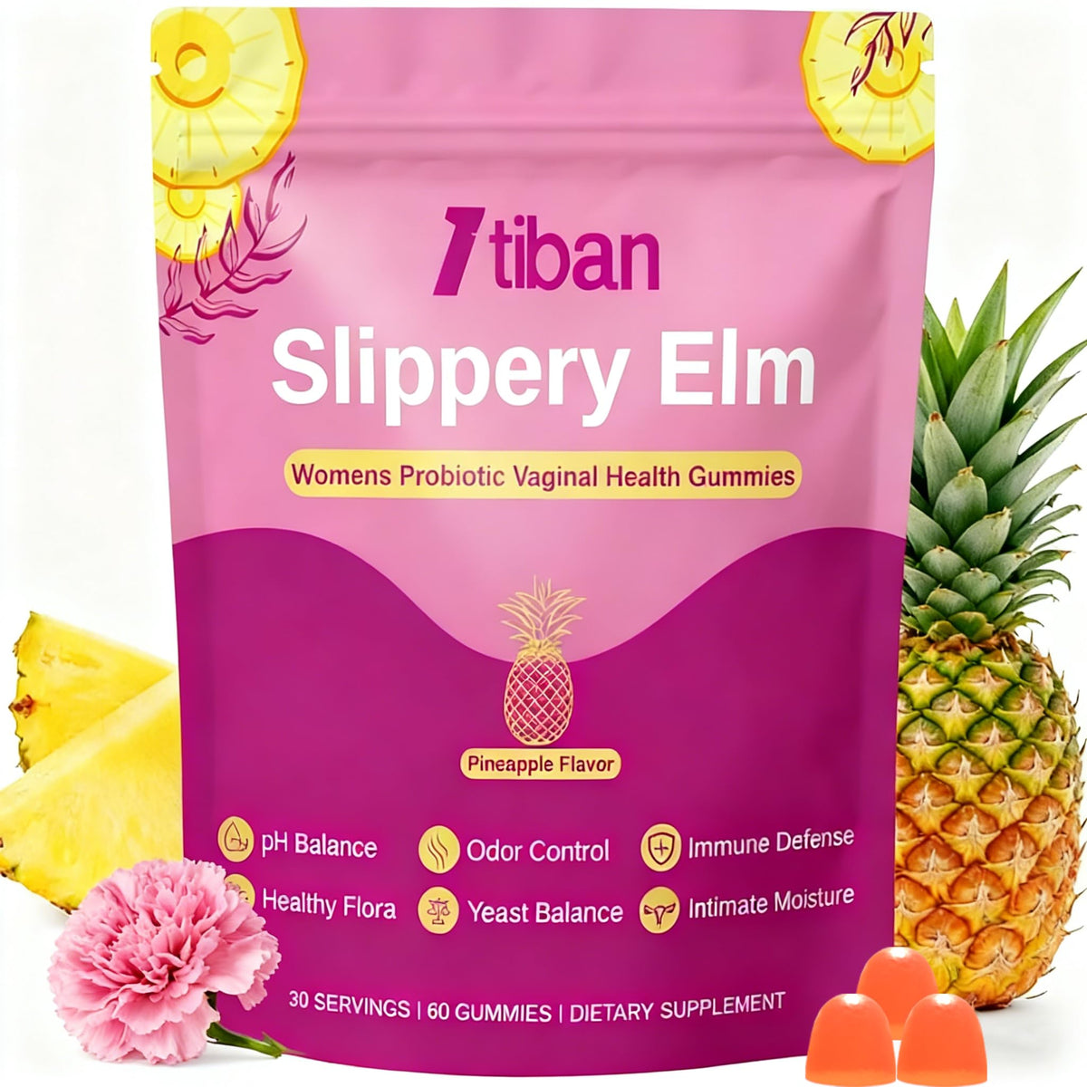 Itiban Women's Wellness Gummies front view with packaging