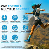 ITSDAWN Magnesium Complex 1000mg vegan capsules side view