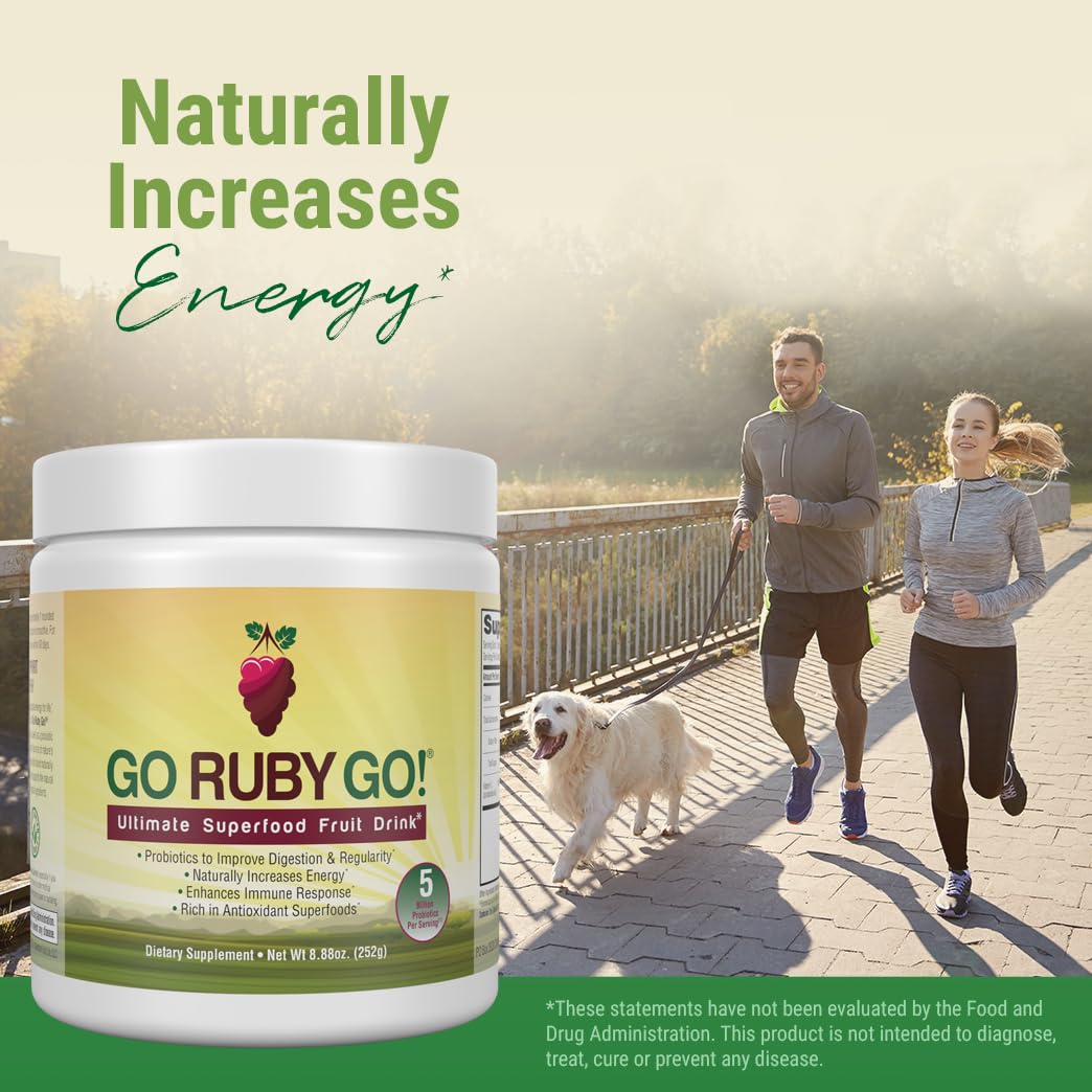 IVL GO Ruby GO! lifestyle image with fruits and vegetables