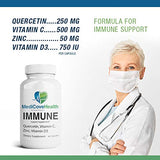 Ivory Caps Zinc Supplement back view with nutritional information