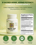 Ivy's Muktavati Multivitamin ingredients list on packaging