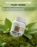 Ivy's Muktavati Multivitamin supplement on a wooden table