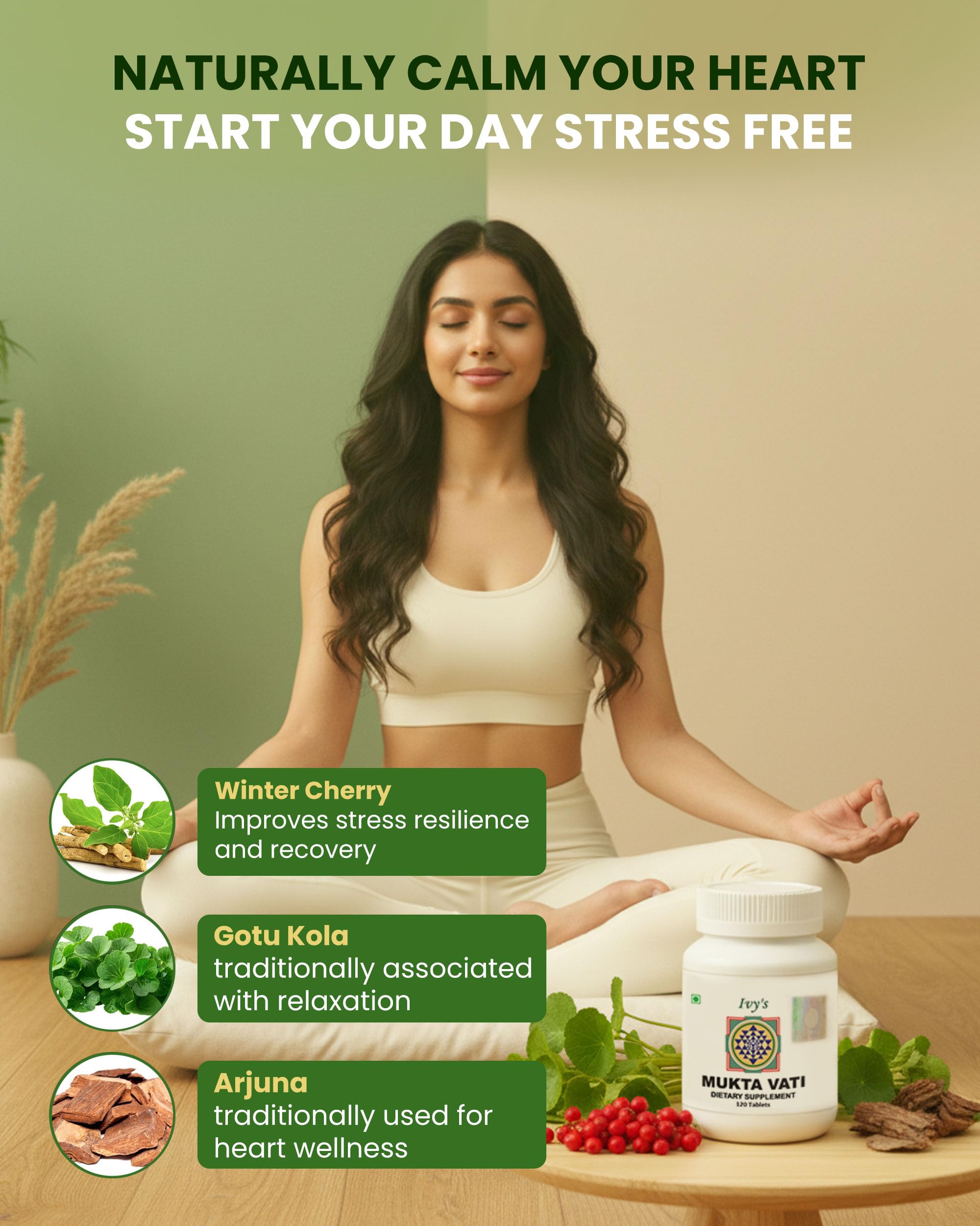 Ivy's Muktavati Multivitamin tablet close-up