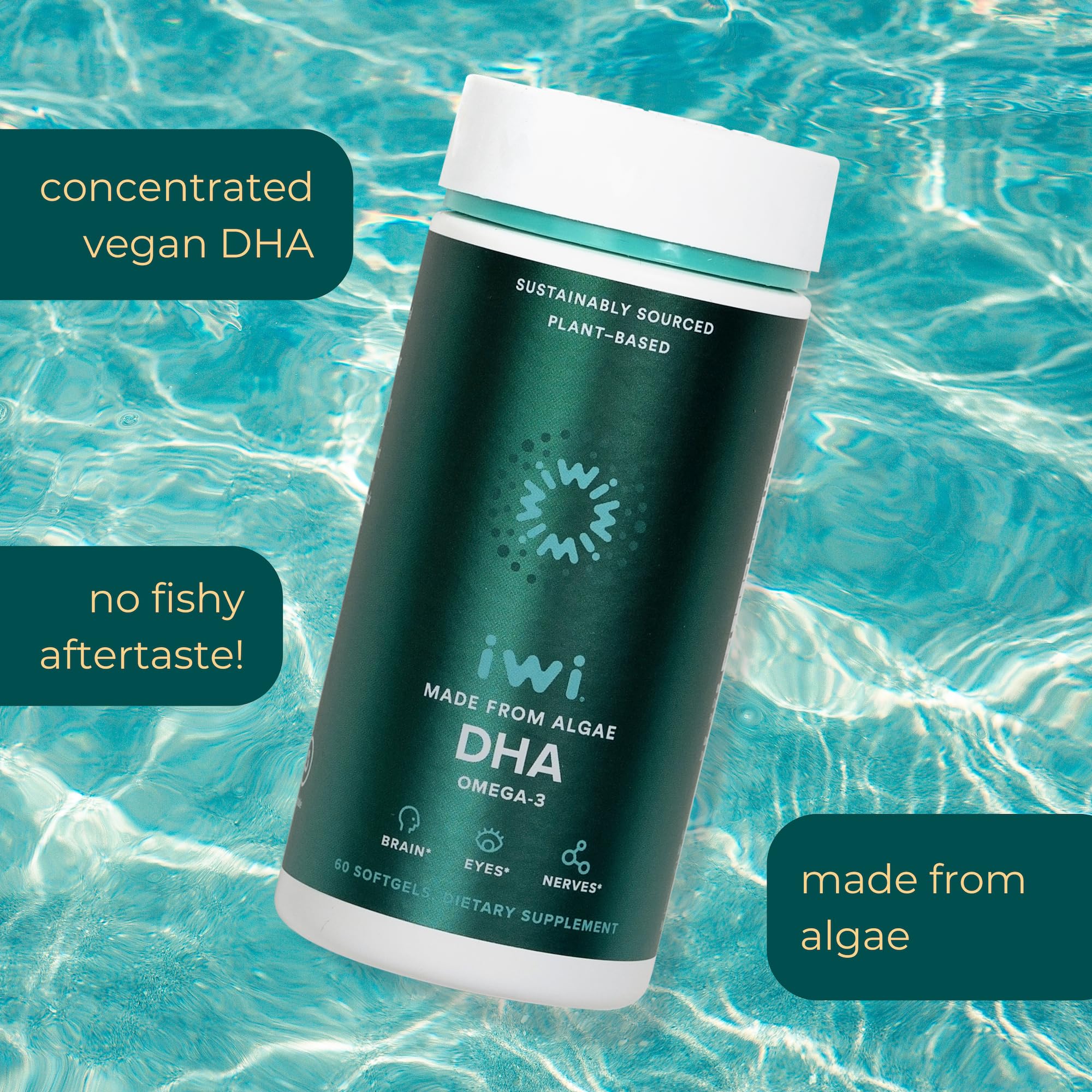 Iwi DHA Omega-3 Supplement ingredients list