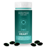 Iwi Omega-3 Algal Oil Softgels front view with packaging