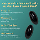 Iwi Vegan Joint Omega-3 Supplement packaging details