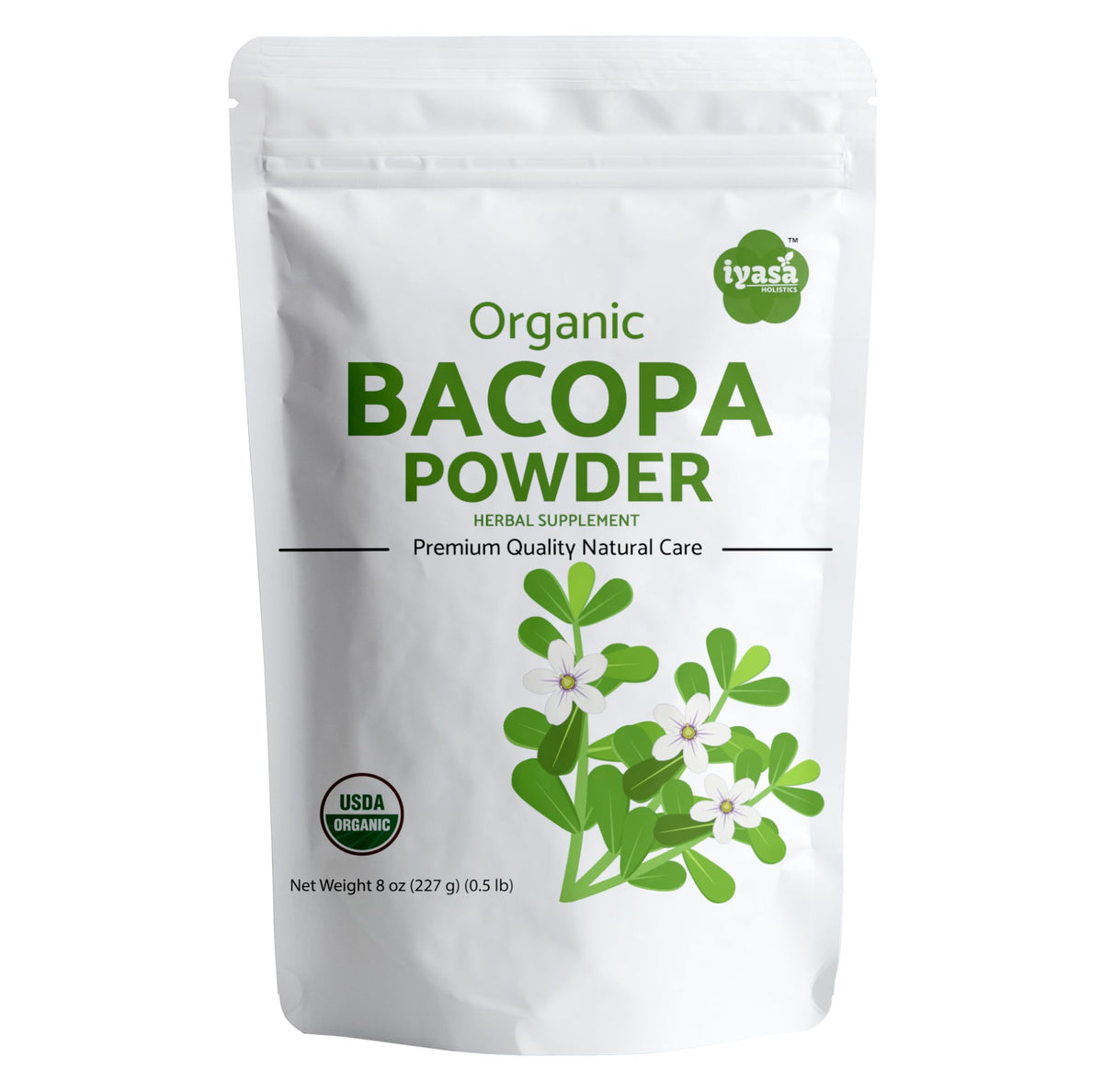 Iyasa Holistics Bacopa Monnieri Powder 249g front view