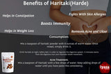 Iyasa Holistics Haritaki Powder 227g close-up of powder