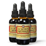 J. CROW'S Lugol's Iodine Solution 2% front view